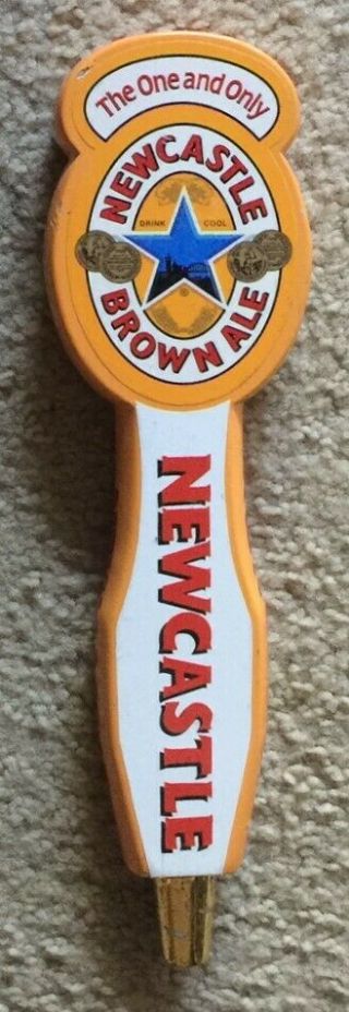 Newcastle Brown Ale Beer Tap Handle