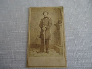 Civil War Cdv Photograph - Major General (john C.  Fremont) E.  Anthony Brady