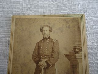 Civil War CDV Photograph - MAJOR GENERAL (JOHN C.  FREMONT) E.  ANTHONY BRADY 2