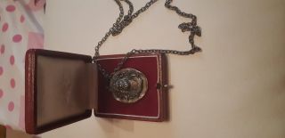 RARE Vintage silver pendant designed by Prof.  Ernst Fuchs,  BOX 2