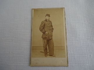 Civil War Cdv Photograph - Brevet Major General (hugh Judson Kilpatrick) 1