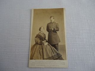 Civil War Cdv Photograph - Major General (george B.  Mcclellan) F.  Gutekunst Phila