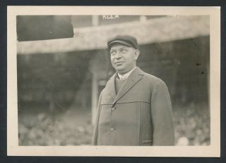 1920 Bill Klem Hof Umpire Vintage Baseball Photo By George Grantham Bain
