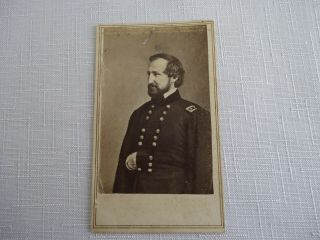 Civil War Cdv Photograph - Major General (william S.  Rosecrans) E.  Anthony Brady