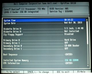 Vintage Dell Optiplex GX110 PC Windows 95 Plus 2x PCI PIII 733MHz/20GB/256MB 3