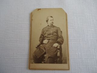 Civil War Cdv Photograph - Major General (winfield S.  Hancock) Philp & Solomon 
