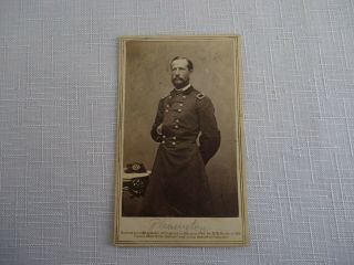 Civil War Cdv Photograph - Major General (alfred Pleasonton) E.  Anthony - Brady