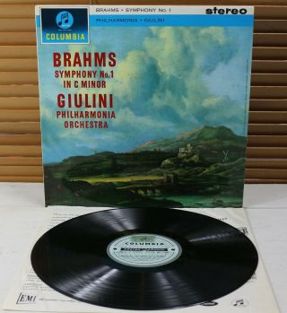 Sax 2420 (b/s - 1st Ed) Brahms: Symphony No.  1 Carlo Maria Giulini
