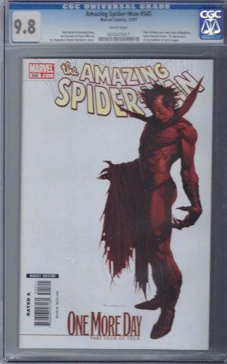 Spider - Man Vol 1 545 Cgc 9.  8 Marvel