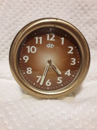 Vintage Rare Westclox Baby Ben Wind Up/glow Alarm Clock - Mid Century Atomic Style
