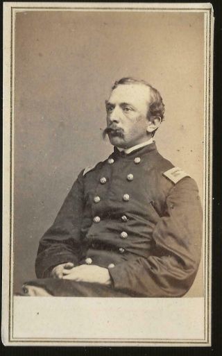 Civil War Cdv Union General Francis Fessenden As Colonel