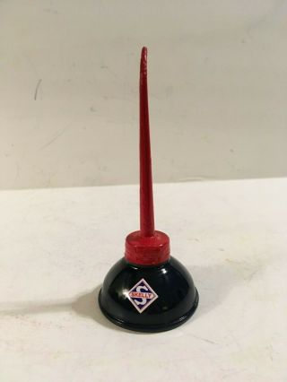 Skelly Vintage Miniature Pump Oil Can Gasoline Station Gas Spout Mini Oiler