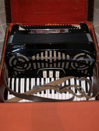 Vintage 50s Venuti Accordion Made In Italy Organ Bassoon Clarinet A 25 N 424