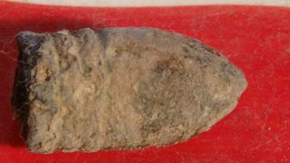 Dug Civil War Gardiner Explosive Bullet Carved On By Soldier Exposing Cap Neat