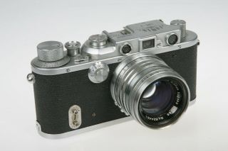Vintage Tower Type 3 35mm Rangefinder Camera Nikon Nikkor H 50mm F/2 Lens