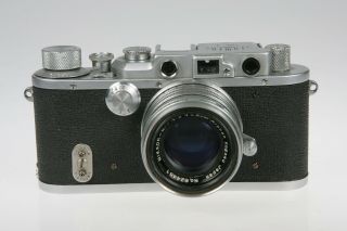 Vintage Tower Type 3 35mm Rangefinder Camera Nikon Nikkor H 50mm f/2 Lens 2