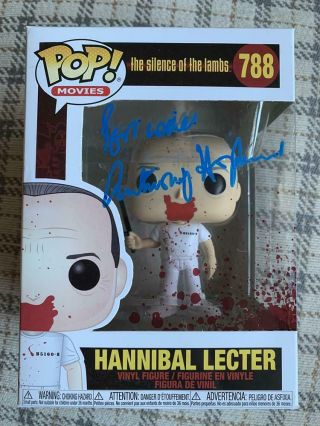 Anthony Hopkins Signed Funko Pop Hannibal Lecter,  Silence Of The Lambs 788