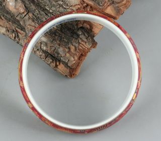 Chinese Exquisite Handmade Dragon Phoenix Porcelain Bracelet