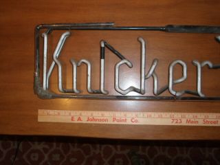 c1950 RUPPERT Knickerbocker Beer Neon Sign - as found - Brewery York City 2