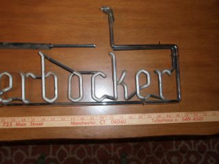 c1950 RUPPERT Knickerbocker Beer Neon Sign - as found - Brewery York City 3