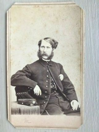 Civil War Cdv Photo Image Of A Surgeon (?)