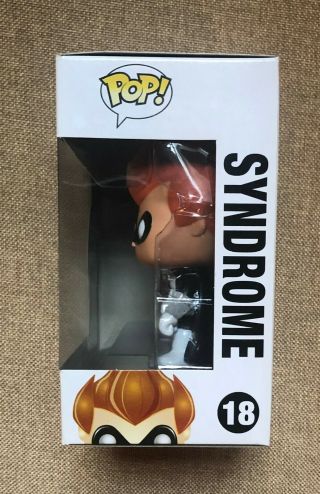 FUNKO SYNDROME pop vinyl 18 DISNEY STORE THE INCREDIBLES VAULTED,  POP STACK 3