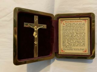 Rare Religious Prayer Before A Crucifix Stations Of The Cross Catholic