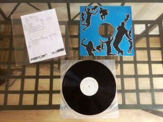 U2: Zooropa - Ultra Rare Zimbabwe 12 " Test Pressing Promo Vinyl & Dj Cue Sheet