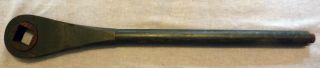 Lowell Wrench Co.  No 4 1/2 1 1/2 " Female Drive Ratchet Wrench 26 " Us Military