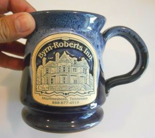 Deneen Pottery Mug Historic Bryn - Roberts Inn Murfreesboro,  Tennessee
