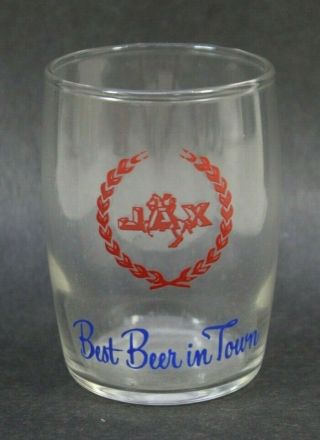 Jax Beer Barrel Glass Jackson Brewing Co.  Orleans La 3