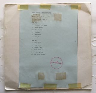 Elvis Costello & The Attractions 1979 Radar " Armed Forces " Test Pressing Rad 14
