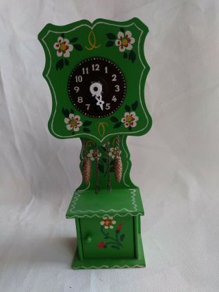 Vintage Miniature Clock Made In Germany By J Engstler
