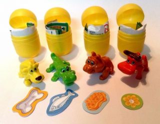 Kinder Surprise Complete Set Natoons In The Zoo Sd130 Sd131 Sd132 Sd133