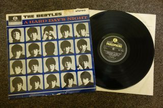 The Beatles - A Hard Days Night - Stereo 1st Pressing Uk - 1 - 1 Vinyl Lp Album Ex
