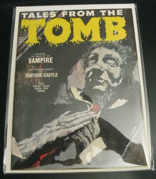 Wow Tales From The Tomb,  Eerie Pubs,  Vol.  3,  3,  June 1971 Vf,  /nm - Or Nm - Gem