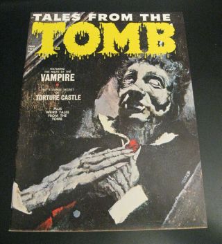 WOW TALES FROM THE TOMB,  Eerie Pubs,  Vol.  3,  3,  June 1971 VF,  /NM - or NM - GEM 2