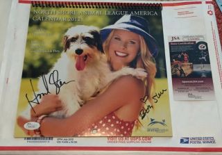 Rare 2012 Howard Stern & Beth Auto Signed North Shore Animal League Calendar