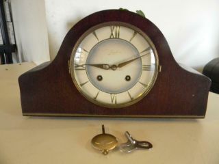 Vintage Junghans Mantle Clock Not Running Parts W - 274
