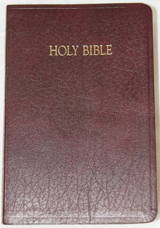 Holy Bible King James Version Words Of Christ In Red - Dic / Con