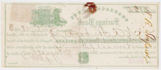 CIVIL WAR 1863 $125 Certificate Onondaga County Savings Bank NY Phelps Signed 2