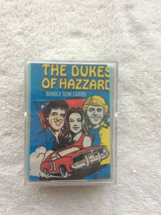 1980 Dukes Of Hazzard Complete Set (no Stickers) W/ Wrapper Donruss