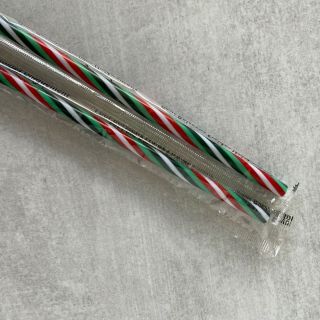 Starbucks 2019 Holiday Candy Cane Straws Set Of 2 Greed Red White Stripe