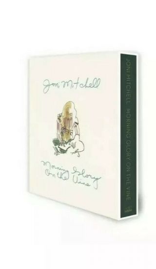 Joni Mitchell Autographed Signed Morning Glory On The Vine Book Rare