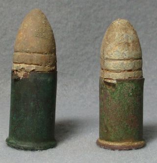 2 Civil War Relic Reassembled Spencer Cartridges & Bullets Found In Central Va