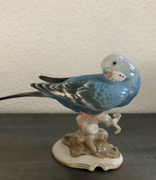 Vintage Hutschenreuther Germany Kunstabteilung Porcelain Bird Figurine