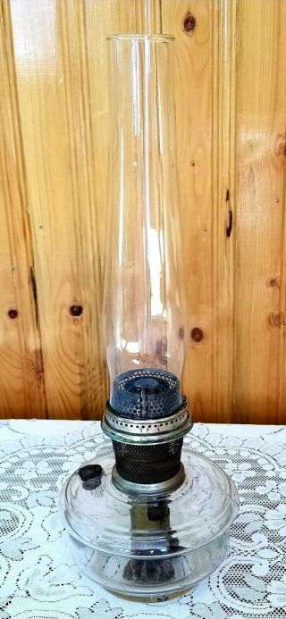 Antique Aladdin Mantle Oil Lamp Model - B 19 Inc.  Tall