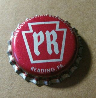 Pale Reserve Pl Beer Cap Old Reading Brewery Pa Keystone Pennsylvania