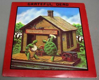 1987 The Grateful Dead Terrapin Station Arista Alb6 - 8329 Vinyl Lp Near
