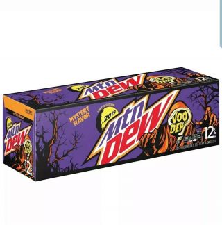 12 Pack 12 Oz Mountain Dew Voodew Voodoo Limited Edition - In Hand - Ships Asap